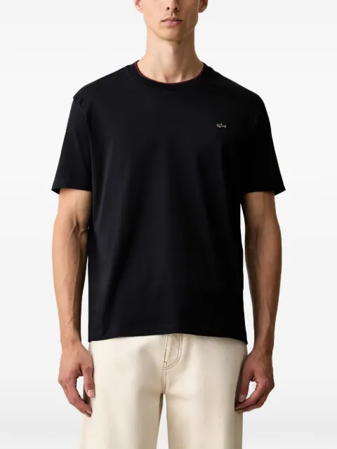 Paul & Shark logo-plaque t-shirt Black 16311610