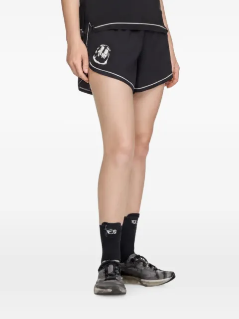 Y-3 Chito graphic-print shorts Black KS1332