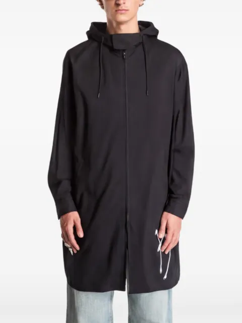 Y-3 Chito-graphic hooded shirt Black KW9622