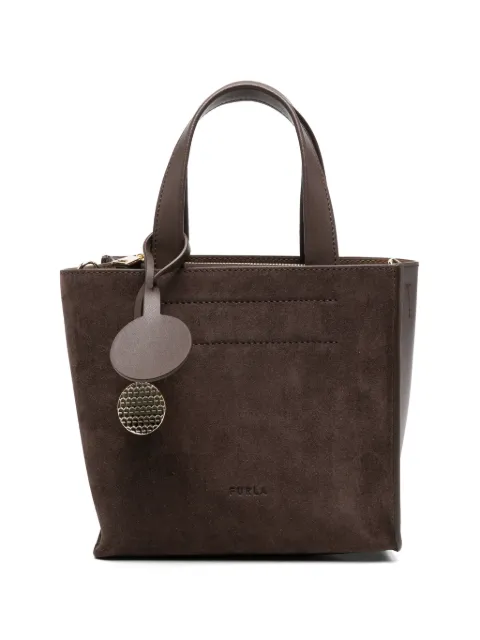 Furla mini leather tote bag Brown WB02124BX40184286S1007