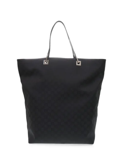 Gucci Pre-Owned 2000-2015 GG Nylon tote bag Black 4O82MOGNU9LLI2AX