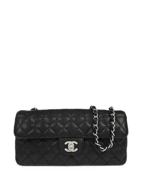 CHANEL Pre-Owned 2009-2010 East West shoulder bag Black 188726