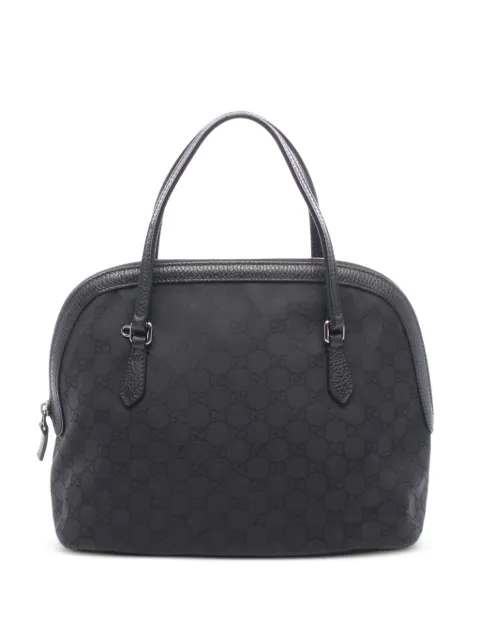 Gucci Pre-Owned 2000-2015 GG Medium Dome satchel Black 7GQHVSOJB9NTZ9OK