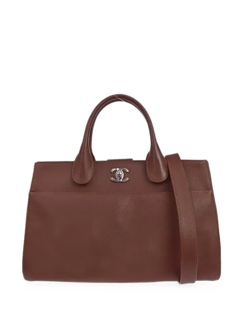 CHANEL Pre-Owned 2015 Executive Cerf tote bag Brown 179392