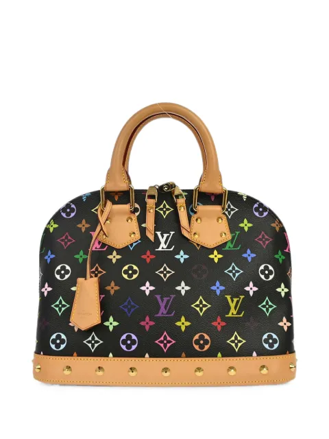 Louis Vuitton Pre-Owned 2015 PM Alma Monogram Multicolour tote bag Black 197893