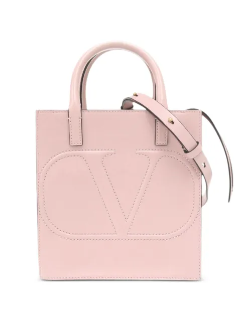 Valentino Garavani Pre-Owned 2010-2026 Small Leather VLogo Walk Tote satchel Pink 80ASPHE2FNFMOLOT