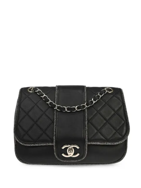 CHANEL Pre-Owned 2019 Elementary Chic shoulder bag Black 168266