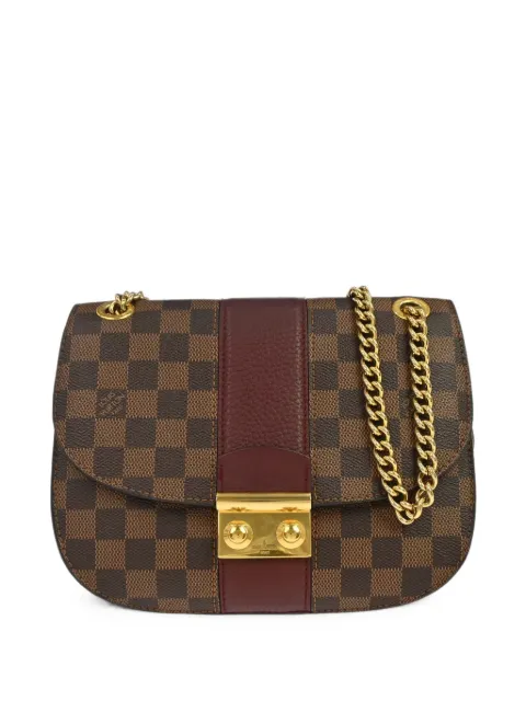 Louis Vuitton Pre-Owned 2017 Wight Damier Ebène shoulder bag Brown 197849