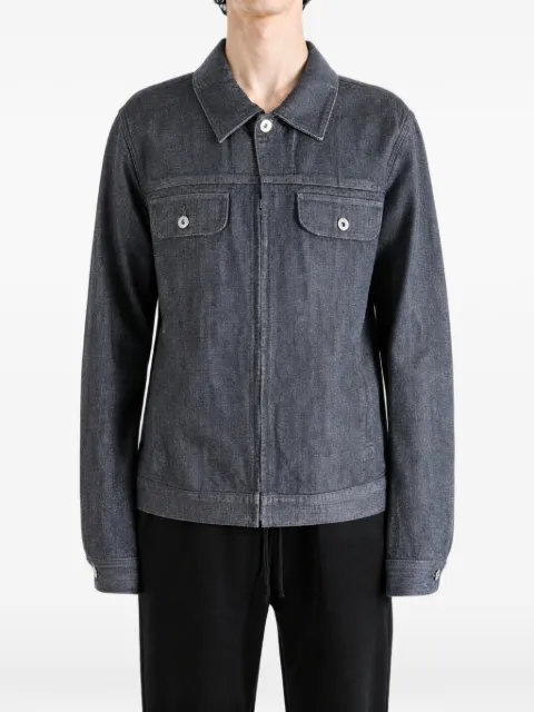 Kozaburo zip-up denim jacket Grey 1219O004