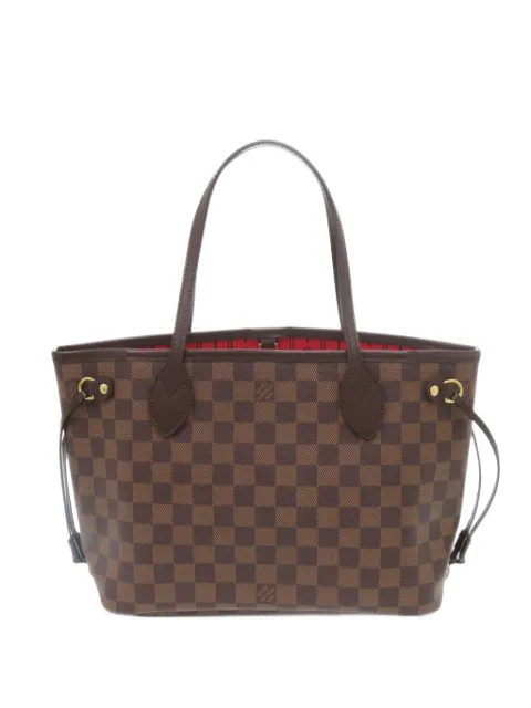 Louis Vuitton Pre-Owned 2011 Damier Ebene Neverfull PM tote bag Brown RKUBWCJJCG0DK3L8
