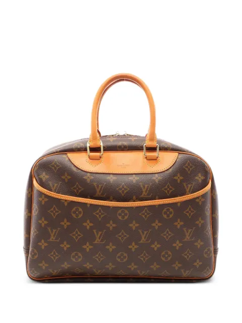 Louis Vuitton Pre-Owned 2000 Deauville Bowling Vanity Monogram tote bag Brown 1100432