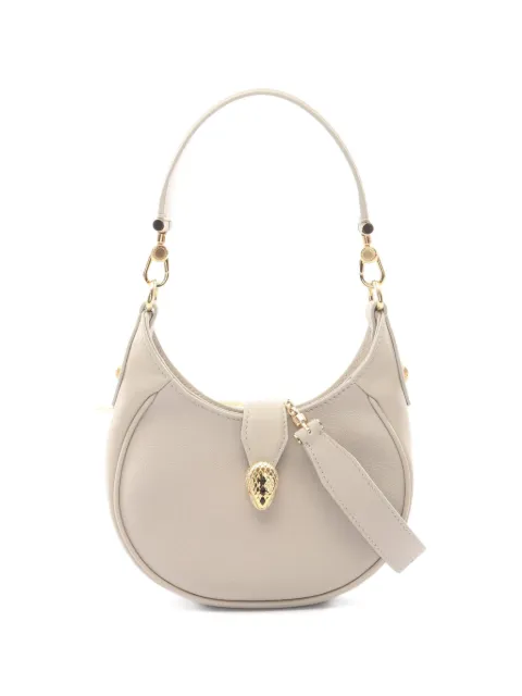 Bvlgari Pre-Owned 2010s small Serpenti Ellipse shoulder bag Neutrals 1101195