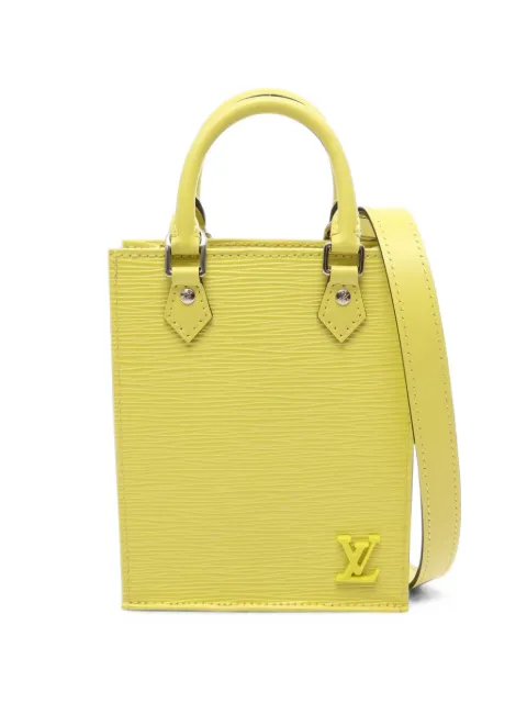 Louis Vuitton Pre-Owned 2020 Petite Sac Plat Epi cross body Yellow 1100958CA4210