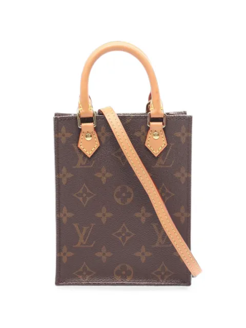 Louis Vuitton Pre-Owned 2020 Monogram Petite Sac Plat handbag Brown 1099792CA2290