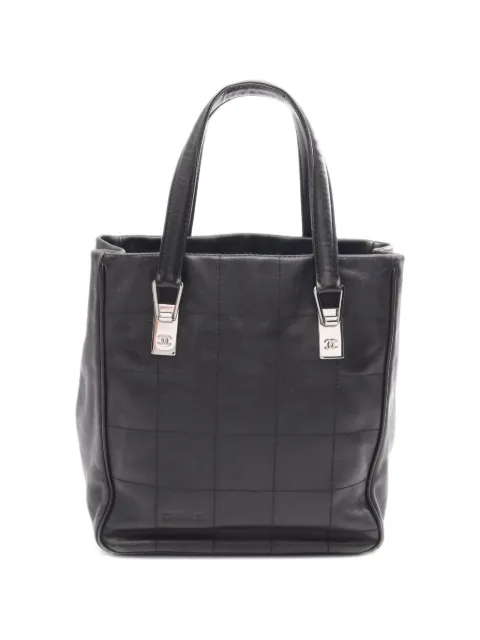 CHANEL Pre-Owned 2003-2004 Chocolate Bar tote bag Black 10997248264605