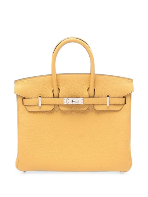 Hermès Pre-Owned 2026 25 Birkin tote bag Orange 1100622G
