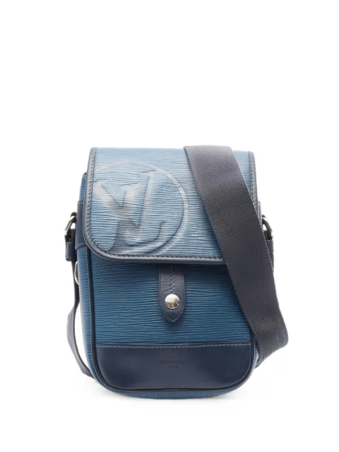Louis Vuitton Pre-Owned 2018 Downtown BB Epi messenger bag Blue 1099409FO1118