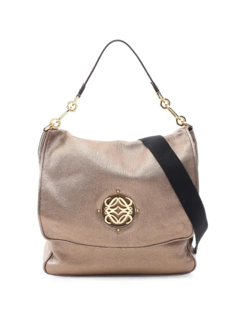 Loewe Pre-Owned 2000s Anagram Maia shoulder bag Gold 1099935