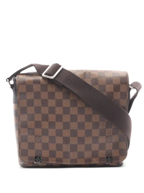 Louis Vuitton Pre-Owned 2017 Damier Ebene District PM shoulder bag Brown 1101290CA2107