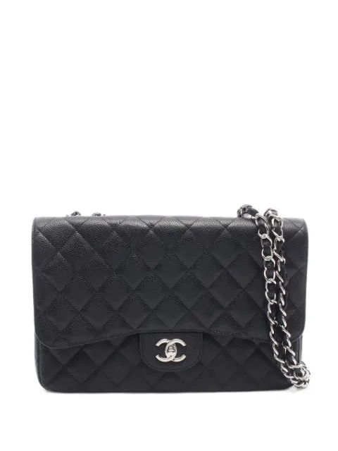 CHANEL Pre-Owned 2009-2010 30 Matelassé CC turn-lock shoulder bag Black 110059013631017