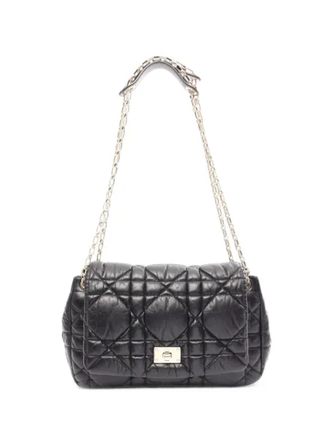Christian Dior Pre-Owned 2010s Milly La Forêt Cannage shoulder bag Black 1100396