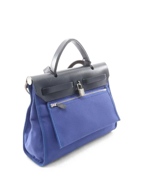 Hermès Pre-Owned 2018 Herbag Zip PM handbag Blue 1100964C
