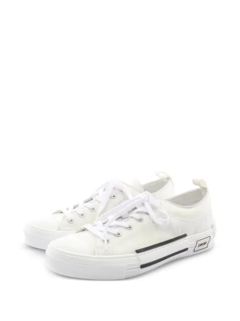 Christian Dior Pre-Owned 2010s B23 Oblique sneakers White 1098741