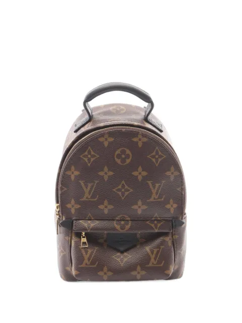 Louis Vuitton Pre-Owned mini Palm Springs Monogram backpack Brown 1101259