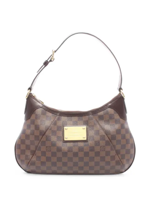 Louis Vuitton Pre-Owned 2009 Damier Ebene Thames GM shoulder bag Brown 1101302MI0069