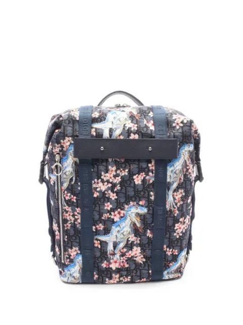 Christian Dior Pre-Owned x Hajime Sorayama 2010s Oblique Hajime Sorayama backpack Blue 1101206