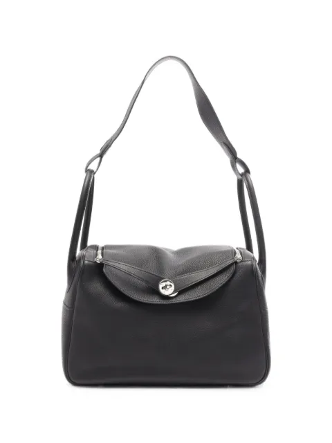 Hermès Pre-Owned 2007 Lindy 34 shoulder bag Black 1099789KINSQUARE