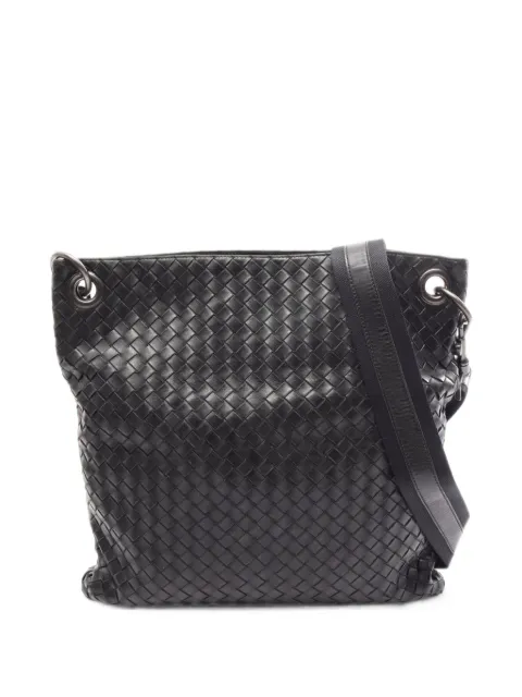 Bottega Veneta Pre-Owned 2000s Intrecciato messenger bag Black 1100915