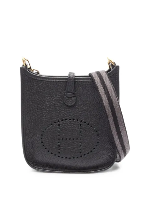 Hermès Pre-Owned 2023 TPM Evelyn Amazon crossbody bag Black 1100632