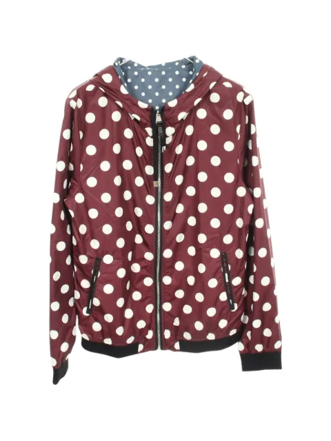 Dolce & Gabbana Pre-Owned 2020 dot-print reversible jacket Red 1075029