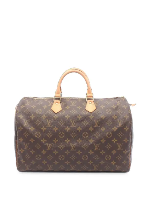 Louis Vuitton Pre-Owned 1999 40 Speedy Monogram holdall Brown 1100452SP0979