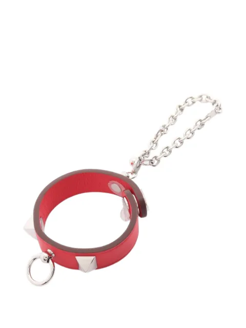 Hermès Pre-Owned 2010s Rival Veau Swift glove holder Red 1092355