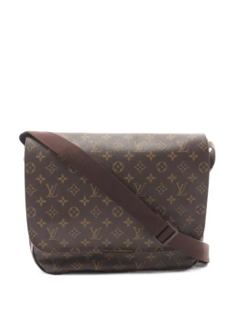 Louis Vuitton Pre-Owned 2011 MM Beaubourg monogram-pattern messenger bag Brown 1100062DU3171