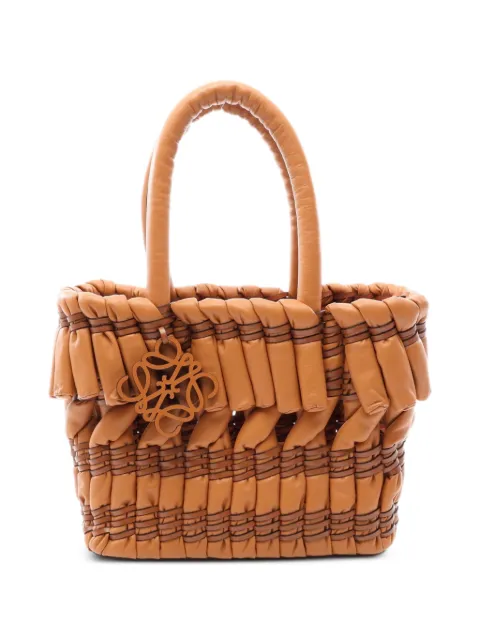 Loewe Pre-Owned 2010 Tubular basket tote bag Brown 1099331