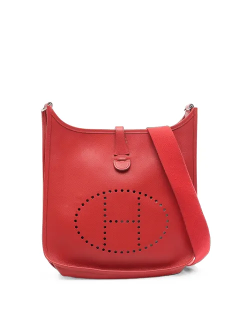 Hermès Pre-Owned 2006 PM Evelyn II cross body bag Red 1099721JINSQUARE