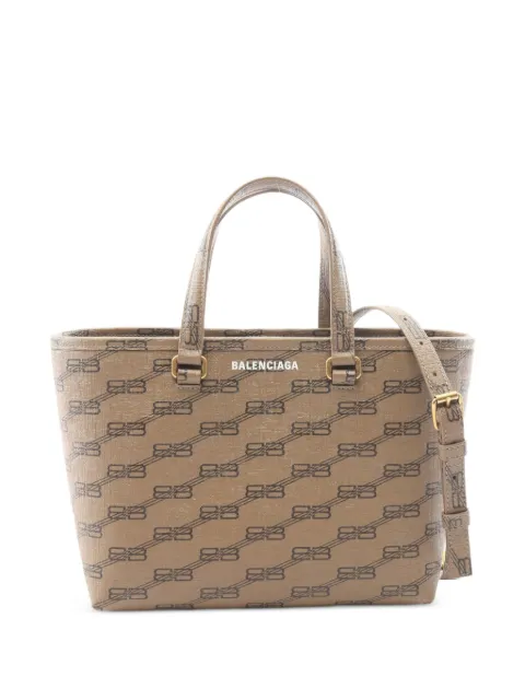 Balenciaga Pre-Owned 2010s BB monogram handbag Neutrals 1099682