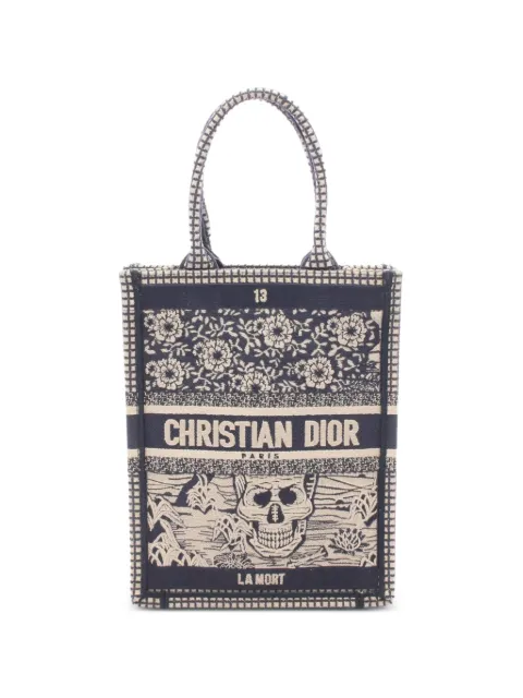 Christian Dior Pre-Owned 2000 Book Tote La Mort tote bag Blue 1100718