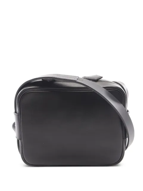 Hermès Pre-Owned leather messenger bag Black 1100604G