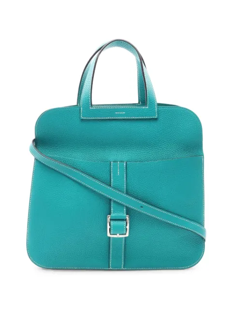 Hermès Pre-Owned 2017 31 Halzan tote bag Blue 1100636A