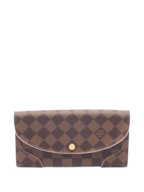 Louis Vuitton Pre-Owned 2018 Damier Ebene Kaisa wallet Brown 1101296CA0178