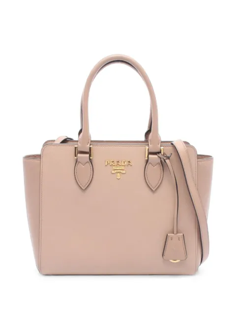 Prada Pre-Owned 2000s Saffiano leather tote bag Pink 1101343