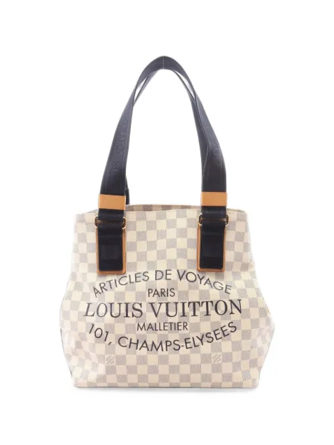 Louis Vuitton Pre-Owned 2012 PM Damier Azur Hippopotamus tote bag Neutrals 1101243DU1102