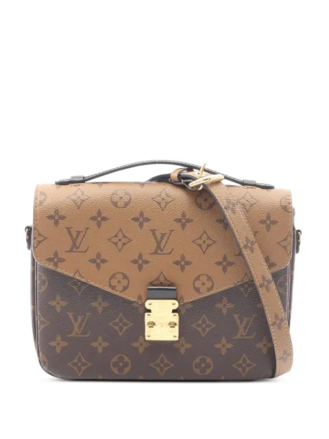 Louis Vuitton Pre-Owned MM Pochette Metis Monogram Reverse shoulder bag Brown 1100574