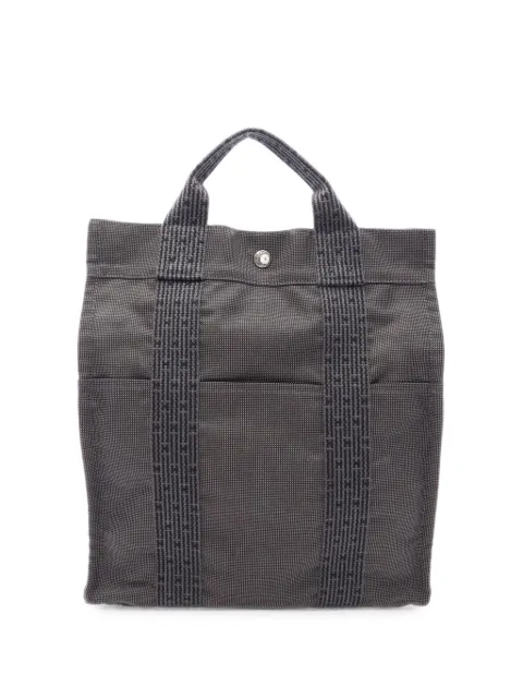 Hermès Pre-Owned 2010s MM Herline Ad backpack Grey 1099662