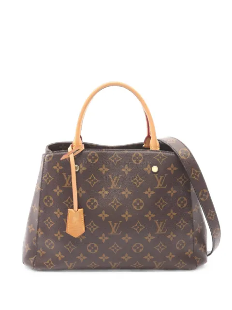 Louis Vuitton Pre-Owned 2015 MM Monogram Montaigne tote bag Brown 1099747TR3165