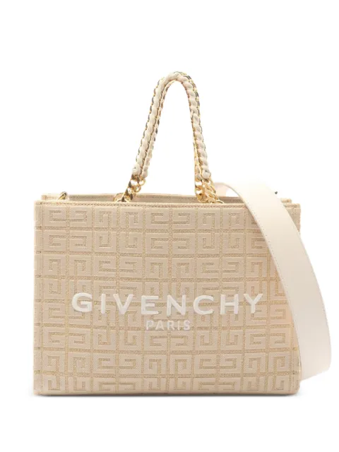 Givenchy Pre-Owned 2010s small G-Tote bag Neutrals 1100421